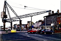 S6012 : Waterford - Old crane along River Suir at The Quay by Joseph Mischyshyn