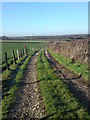 Widley Farm exit footpath