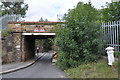 TQ5274 : Railway Bridge over Maiden Lane, Crayford by Brian Chadwick