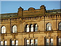 India Buildings - details on frontage