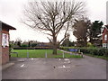 Car park for Batchelors Field and village hall, Bolney, West Sussex