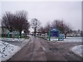 Access road in Haven Holiday Park in Allhallows-on-Sea