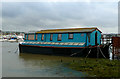 Houseboat at Shoreham Beach, West Sussex