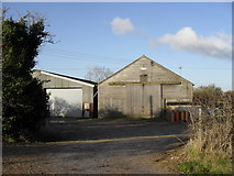 SP2318 : Farm buildings by the A424 by andrew auger