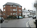 Staggered crossroads of The Slipe, Surrey Street and Park Place