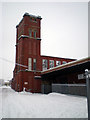 Mop shop in the snow