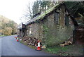 Repairing an old barn, New Mill, Luxborough