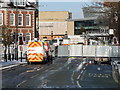 Road closed after gas explosion on 3rd January 2010