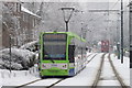 Croydon Trams in the Snow (5)