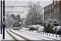 Croydon Trams in the Snow (7)