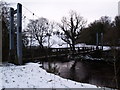 Pedestrian Suspension Bridge near Lanerton