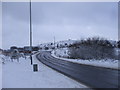 Approaching the junction of the A469 and B4623