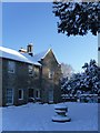 Old Gala House in the snow