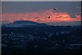 Sunset over Kingsteignton