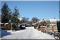 Chase Road in the snow