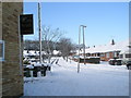 Looking from Littlepark Shops up Chestnut Avenue