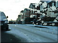 Winton: Strouden Road through a frosty window