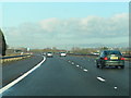 Northbound M5 near Slape Cross