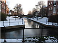 Dock feeder canal in Atlantic Wharf