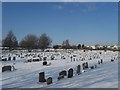 Hove Cemetery in the Snow