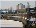 Riverside in the grip of winter