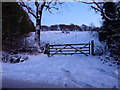 Gate on the south east side of Whalley Old Road