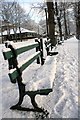 Benches at The Groves, Chester