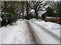 Road junction at the SE end of Duke