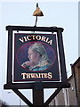 Victoria, Manchester Road, Accrington, Sign