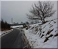 Lane towards Burstall