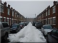 J3271 : Moonstone Street in the snow by Rossographer