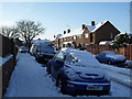 Parked cars in Braishfield Road