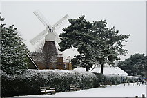 TQ2372 : Wimbledon Common Windmill by Peter Trimming