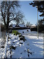 Looking from Lavant Drive across Leigh Road towards Russell Road