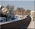 Looking north along the A26, Southborough