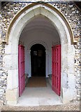 TQ1753 : St Michael, Mickleham, Surrey - Porch by John Salmon