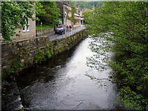 SD9927 : Hebden Water from New Road Bridge by Phil Champion