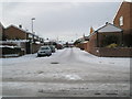 Looking from Lower Drayton Lane into Racton Avenue