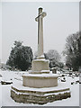 Mitcham churchyard: war memorial