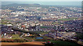 Newtownards from Scrabo (1980)