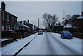 Icy road, Grange Rd