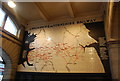SJ8498 : Lancashire & Yorkshire Railway map, Victoria Station by N Chadwick