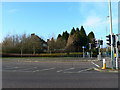 Across the hospital entrance, Marlborough Road, Swindon