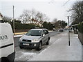 A treacherous pavement in Havant Road