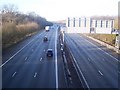 M25 Motorway - West from Combe Bank Drive Bridge