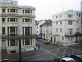 Junction of Cannon Place (foreground) and St Margaret