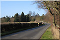 Sunday morning cyclist, Crew Lane near Kenilworth