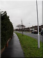 Bus stop in The Crescent