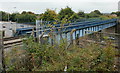 Railway bridge across Western Avenue, Cardiff