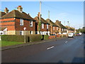 Houses along the A20 at Barrowhill